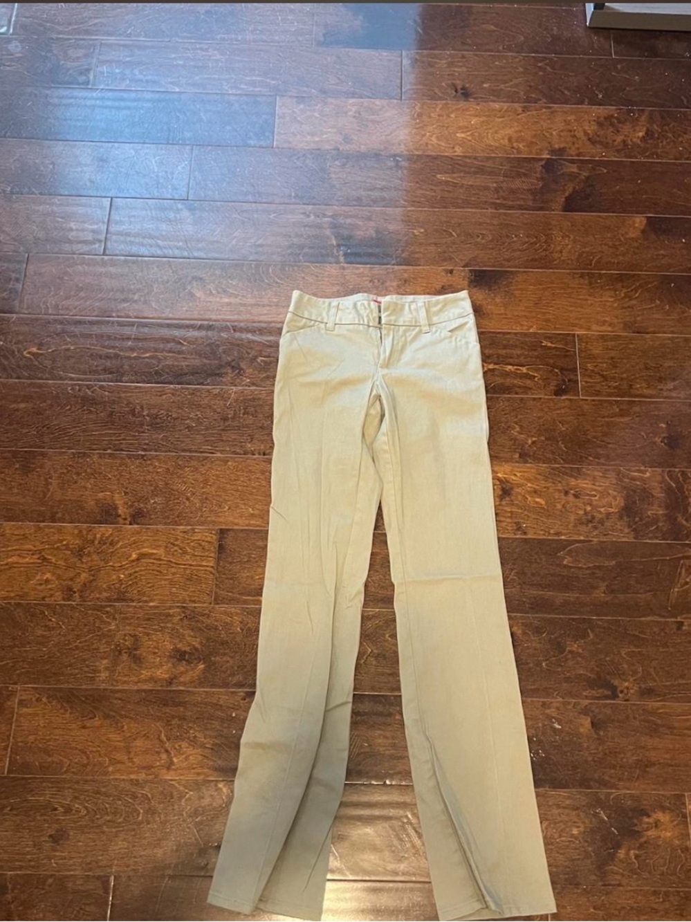 Dickies Women’s Straight Leg Jeans in Light Tan